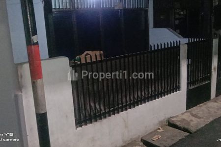 Jual Murah dan Cepat Rumah Petakan di Duren Sawit Jakarta Timur - Jalan Bumi Raya