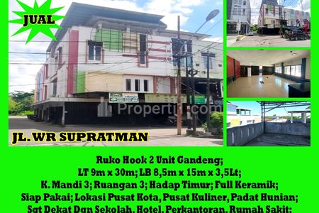 Dijual Ruko Jalan WR Supratman Kota Pontianak
