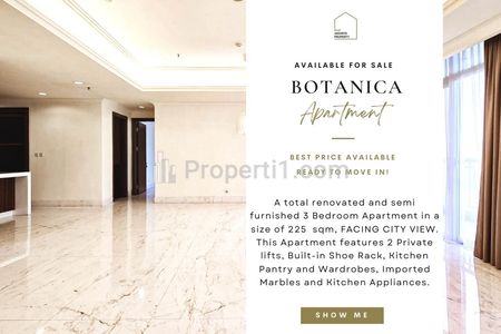 VERY RARE: Botanica Apartment , 3BR 225sqm, POOL VIEW & High Floor! BELOW MARKET PRICE! Also Avail 2/2+1/3+1/Townhouse for Sale! CLARA 08191888660