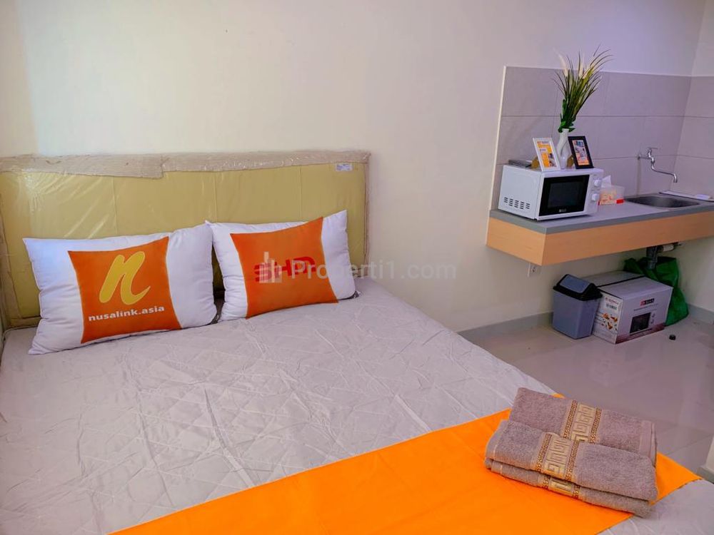 Sewa Apartemen Osaka Riverview PIK 2 Bulanan - Studio Full Furnished