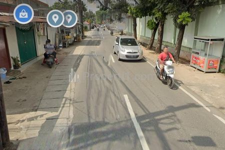 Dijual Tanah Pinggir Jalan Harga NJOP Zona Pemukiman/Kuning di Kebagusan Jakarta Selatan - Luas 600 m2 SHM