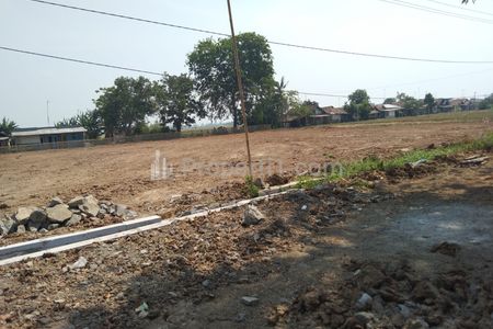 Tanah Dijual untuk Bangun Usaha dan Gudang di Pinggir Jalan Syeh Quro Telagasari Karawang