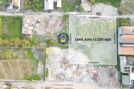 Jual Tanah di Kawasan Pusat Kota Denpasar - Jl. Pura Demak, Teuku Umar Barat