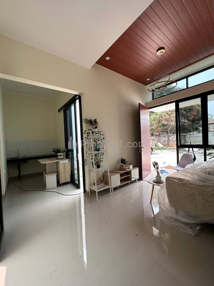 Dijual Rumah Cluster Bergaya Scandinavian di Jatiasih Bekasi - Rooftop Garden