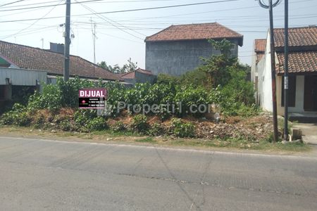 Dijual Tanah untuk Bangun Usaha atau Gudang di Pinggir Jalan Ahmad  Yani Haurgeulis Indramayu