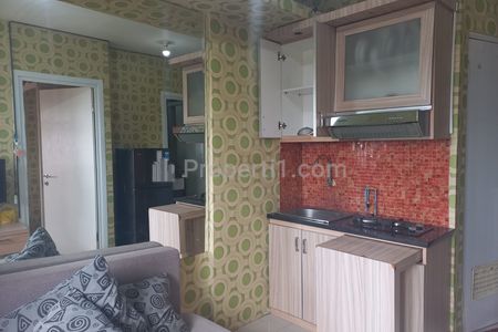 Jual Apartemen Green Pramuka City Tower Bougenville 2 BR Furnished