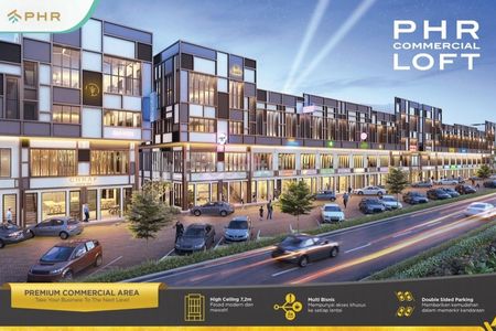 Dipasarkan Ruko Exclusive Terbaru PHR Commercial Loft di Prima Harapan Regency Bekasi