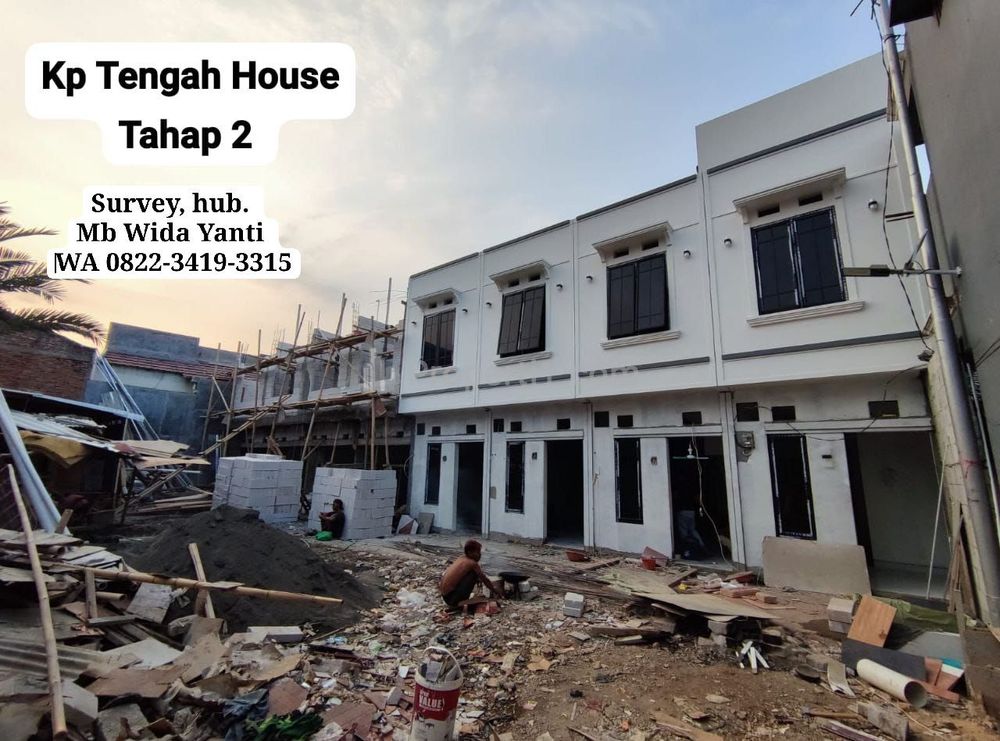 Dijual Rumah Model Kontrakan 2 Lantai di Kampung Tengah Kramatjati Jakarta Timur