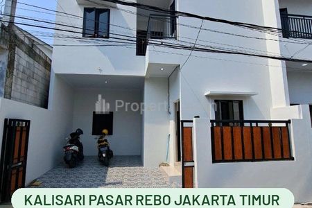 Dijual Rumah Baru 2 Lantai Ready Stock di Kalisari Pasar Rebo Jakarta Timur