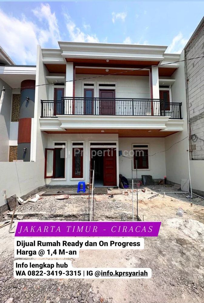 Dijual Rumah Baru 2 Lantai di Ciracas Jakarta Timur - Harga Termurah di Kelasnya