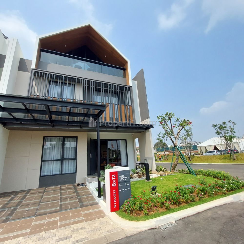 Dijual Rumah Cluster Strozzi @Symphonia Summarecon Serpong Tipe 7x12 Luas Tanah 84 m2
