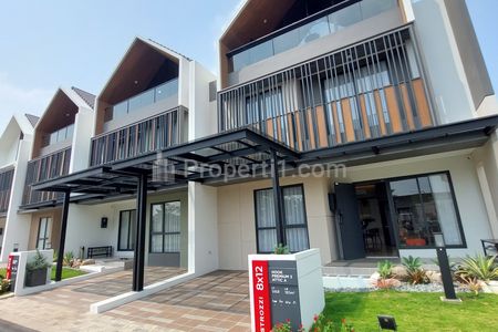 Jual Rumah Keren Strozzi @ Symphonia Gading Serpong Tipe 8x12 Luas Tanah 96 m2