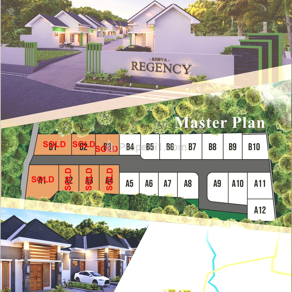 Jual Rumah Cluster di Wates Kulon Progo Yogyakarta - Perumahan Kheva Regency