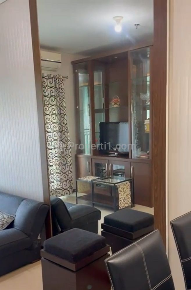 Sewa Apartemen Thamrin Residence Tower E Type 1 BR Full Furnished, dekat Grand Indonesia - Kode 0254
