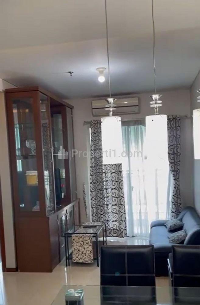 Sewa Apartemen Thamrin Residence Tower E Type 1 BR Full Furnished, dekat Grand Indonesia - Kode 0254