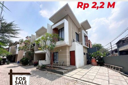 Dipasarkan Townhouse di Condet Kramatjati Jakarta Timur, dekat TB Simatupang, Bonus Furnished