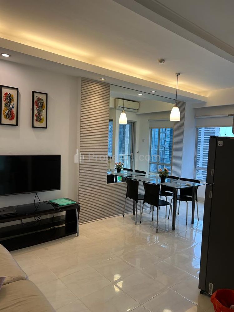 Sewa Apartemen Sudirman Park Type 2 Bedroom Full Furnished, dekat Citywalk Sudirman dan Satrio - Kode 0265