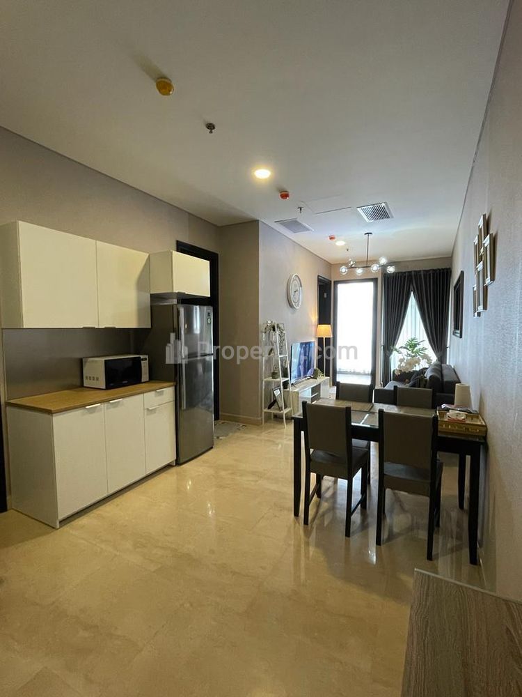 Sewa Apartemen Sudirman Suites Jakarta Pusat 3 BR Full Furnished, dekat MRT Bendungan Hilir, Intiland Tower, Sampoerna Strategic Square - Kode 0261