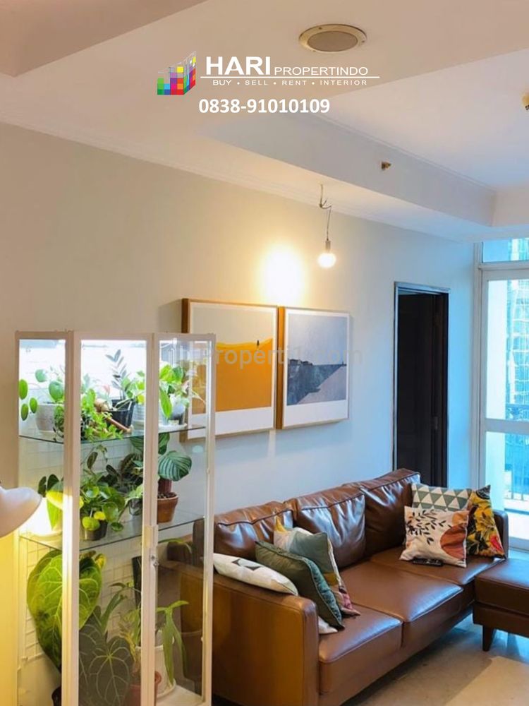 Sewa / For Rent Apartment Bellagio Residence Mega Kuningan - 2 BR Renovated Furnished, Close to LRT MRT Busway