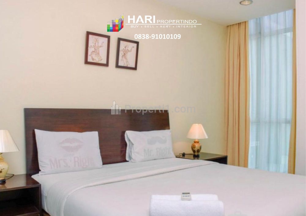 Sewa Apartemen Bellagio Residence Mega Kuningan - 2 BR Renovated, Dekat MRT LRT Busway