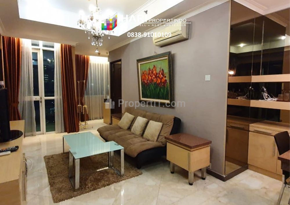 Sewa Apartment Bellagio Residence Mega Kuningan 2BR - Renovated Furnished Close to LRT MRT Busway