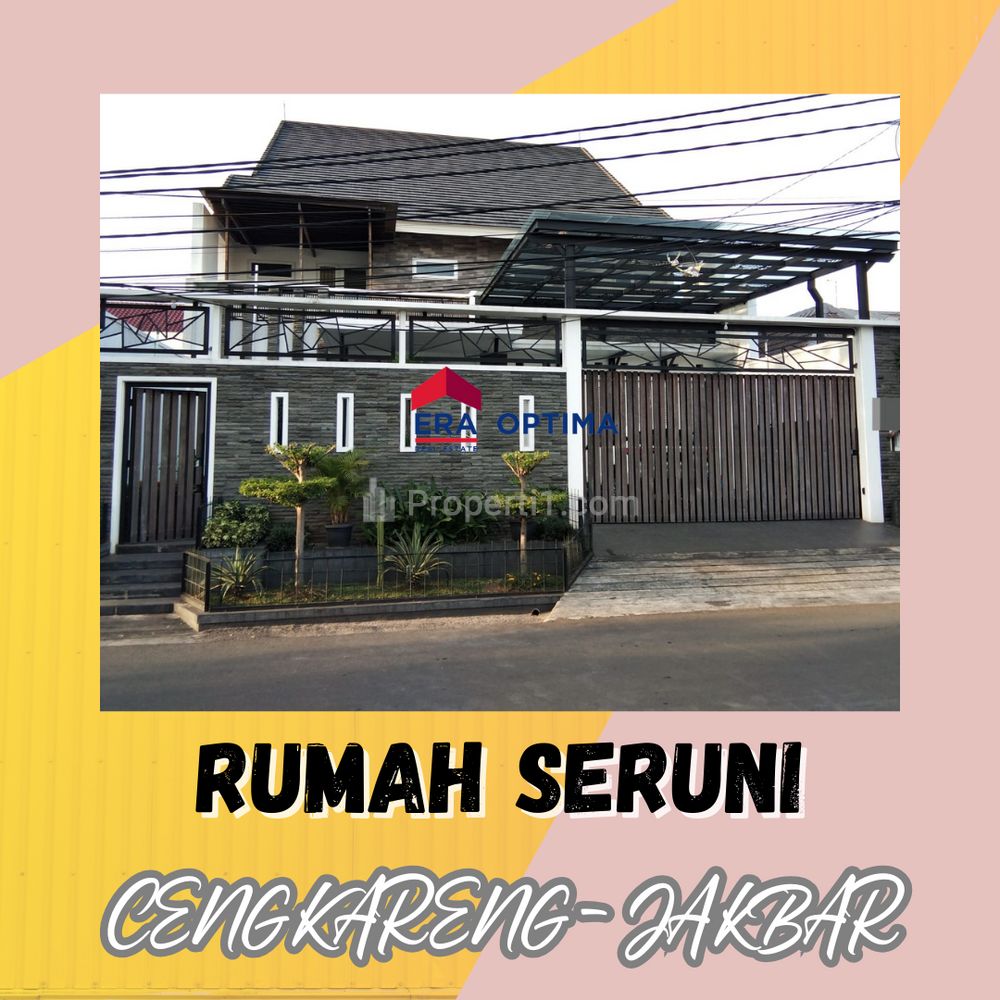 Dijual Rumah di Seruni, Cengkareng, Jakarta Barat - 4+2 Kamar Tidur