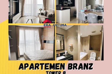 Jual/Sewa Apartemen Branz BSD - 2 BR Full Furnished, Hadap Timur