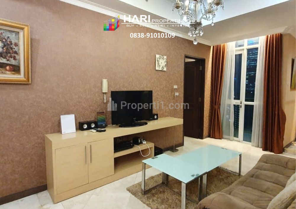 Sewa Apartment Bellagio Residence Mega Kuningan 2BR - Renovated Furnished Close to LRT MRT Busway