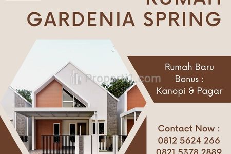 Dijual Rumah Gardenia Spring Type 100 Kota Pontianak