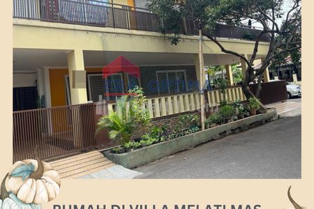 Dijual Rumah 5+1 Kamar di Villa Melati Mas Serpong Tangerang Selatan - Hadap Taman, Hadap Selatan