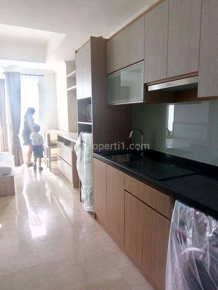 Sewa Apartemen Menteng Park Cikini Tower Diamond - Studio Full Furnished, dekat UI Salemba dan RSCM - Kode 0308