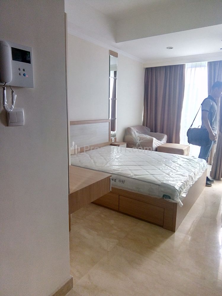Sewa Apartemen Menteng Park Cikini Tower Diamond - Studio Full Furnished, dekat UI Salemba dan RSCM - Kode 0308