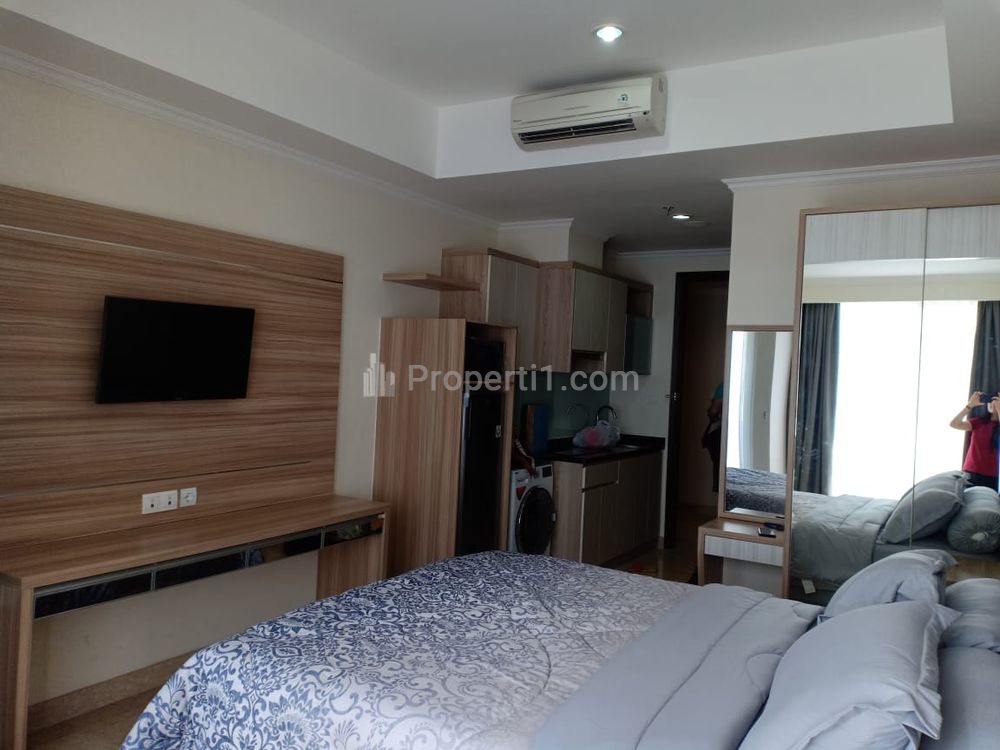 Sewa Apartemen Menteng Park Cikini Tower Sapphire - Studio Full Furnished, dekat Taman Ismail Marzuki, RSCM, RS Carolus, dan UI Salemba - Kode 0303