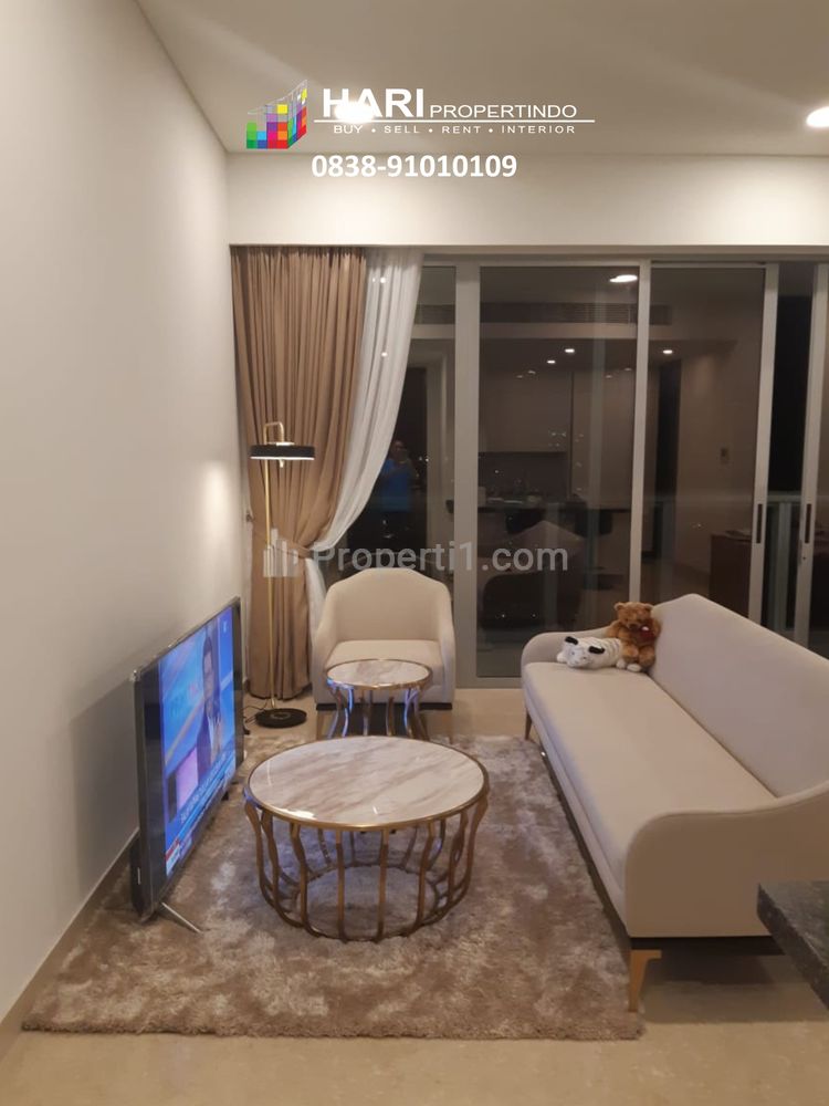 For Rent Apartment Anandamaya Residence Sudirman Menara Astra 2BR - Lux Furnished Close to MRT Busway