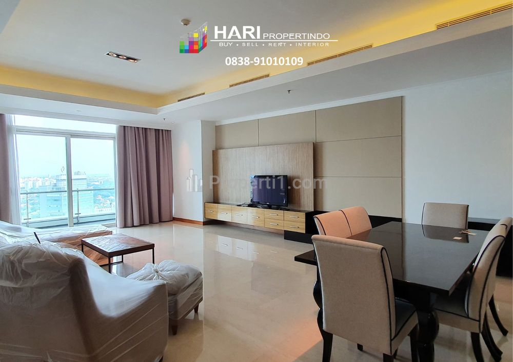 Jual Apartemen Kempinski Grand Indonesia Thamrin Sudirman - 3BR Private Lift Lux Furnished, Close to MRT Busway