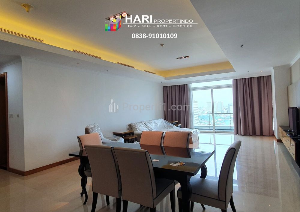 Jual Apartemen Kempinski Grand Indonesia Thamrin Sudirman - 3BR Private Lift Lux Furnished, Close to MRT Busway
