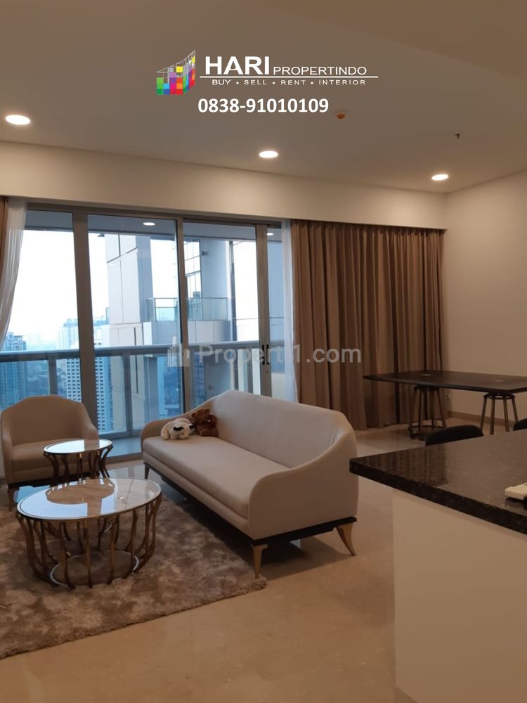 For Rent Apartment Anandamaya Residence Sudirman Menara Astra 2BR - Lux Furnished Close to MRT Busway