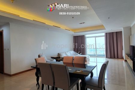 For Rent Apartment Kempinski Grand Indonesia Thamrin - 3 BR Private Lift Lux Furnished Close to MRT Busway