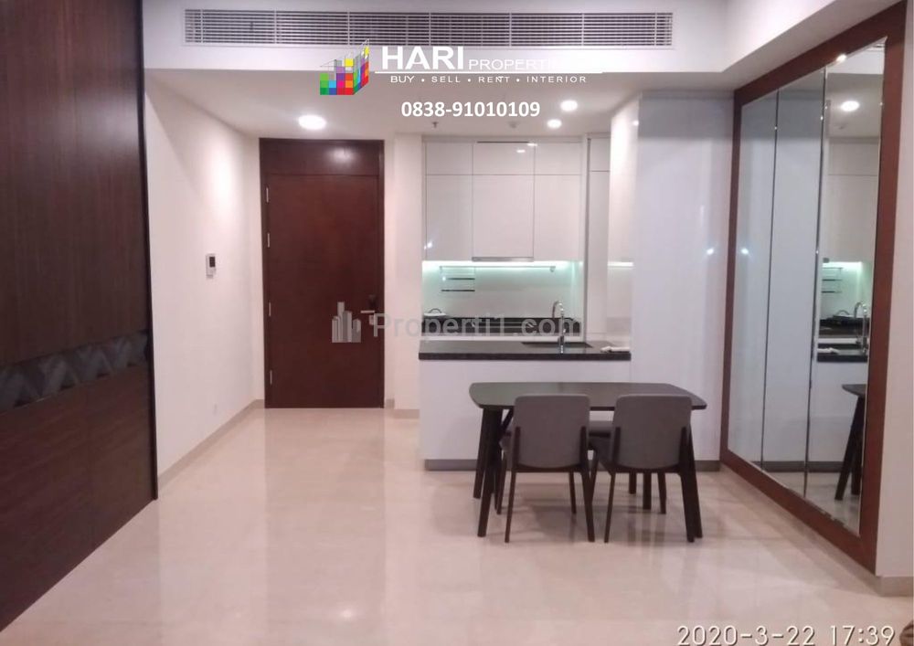 For Rent Apartment Anandamaya Residence Sudirman Menara Astra 2BR - Lux Furnished Close to MRT Busway