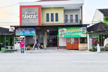 Dijual Kost-Kostan 14 Kamar dan Toko di Wonosari Klaten Dekat UIN Raden Mas Said Surakarta Kampus II, RS PKU Muhammadiyah Delanggu