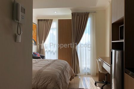 Jual Apartemen Menteng Park Cikini Tower Diamond - Studio Full Furnished, dekat Taman Ismail Marzuki, RSCM, dan Monas - Kode 0328