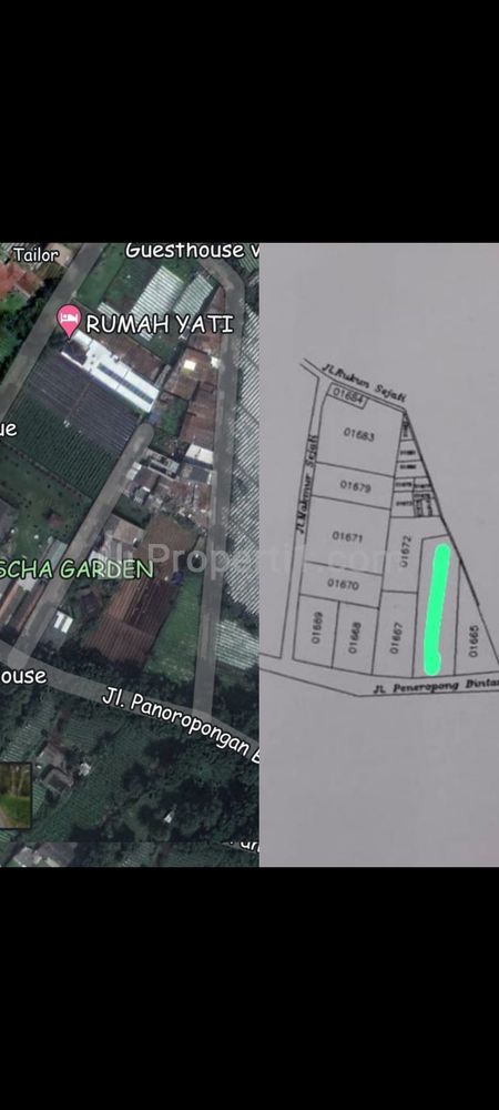 Tampak Atas vs Gambar di SHM