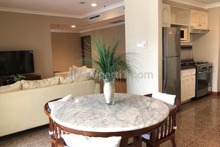 For Rent Apartment Pavilion Sudirman - 3 Bedrooms Furnished, Near MRT and Citywalk Sudirman