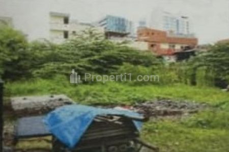 Jual Segera Tanah Kosong Luas 1302 m2 di Kebon Sirih Menteng Jakarta Pusat