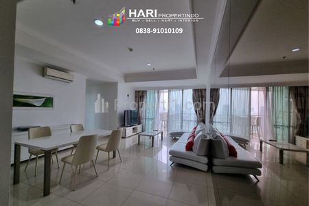For Rent Apartment Denpasar Residence Kuningan City 3BR Furnished, Close to LRT MRT Busway