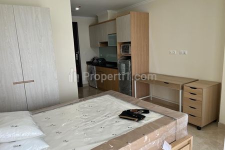 Jual Apartemen Menteng Park Cikini Tower Diamond Type Studio Full Furnished, dekat Taman Ismail Marzuki, RSCM, Perpusnas, UI Salemba - Kode 0347