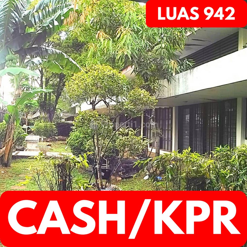 Dijual Rumah Second 8 Kamar di Tanah Kusir Kebayoran Lama Jakarta Selatan
