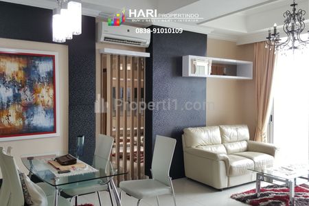 For Rent Apartment Denpasar Residence Kuningan City - 2BR Size 90 sqm Furnished, Close to LRT MRT Busway