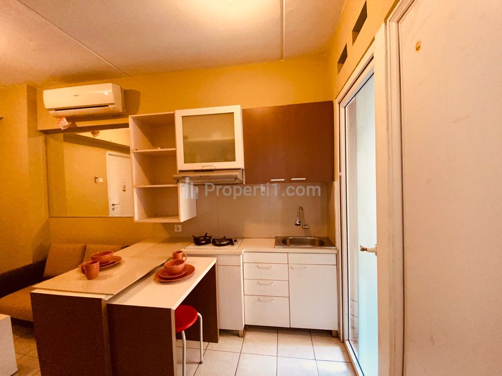 Sewa Apartemen Green Pramuka City - 2 Bedroom Full Furnished, dekat Cempaka Putih - Kode 0350