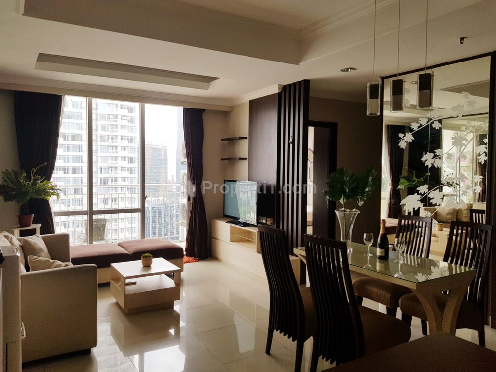 Disewakan Apartment Denpasar Residence Kuningan City Tower Kintamani - 2 BR Furnished Luas 91 m2